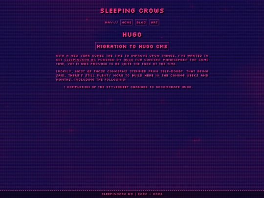 tags/hugo screenshot