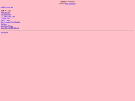 web/animated/series screenshot