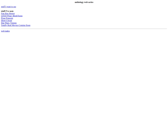 web/anthology/series screenshot