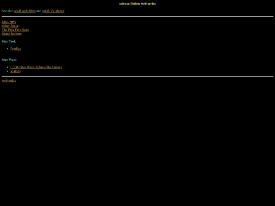 web/science/fiction screenshot