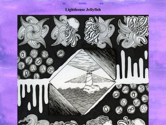 lighthouse screenshot