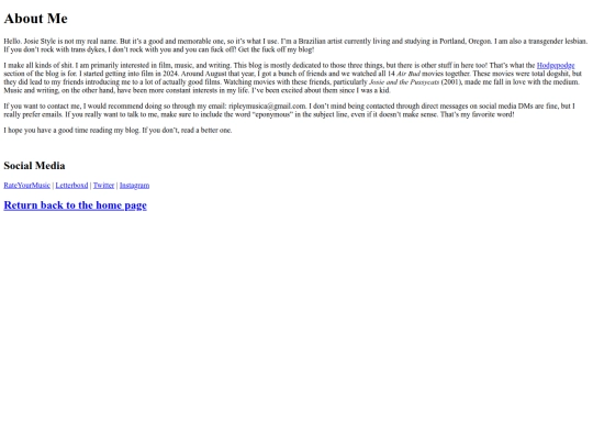 blogsections/aboutme screenshot