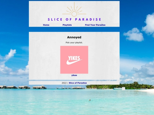 playlists/annoyed screenshot
