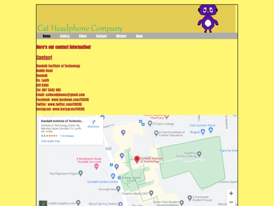 contact screenshot