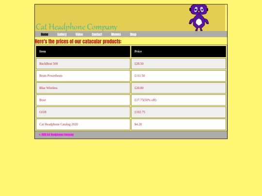 shop screenshot