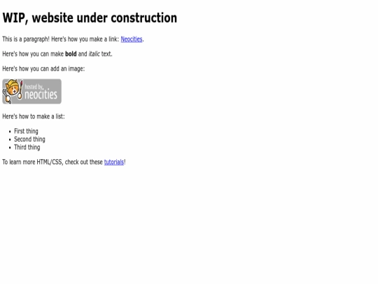 index screenshot