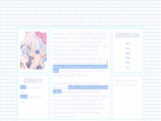 index screenshot