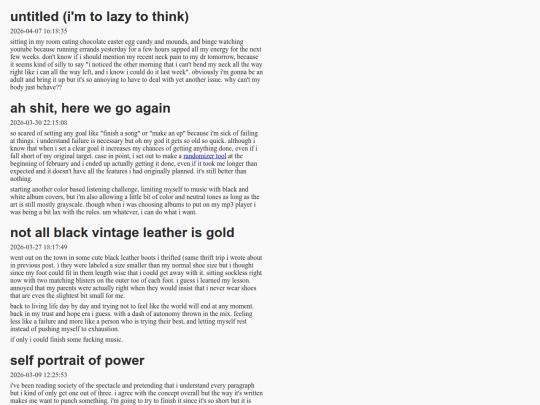 blog screenshot