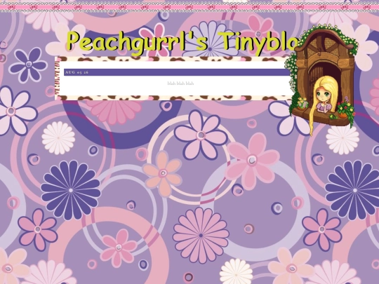 tinyblog screenshot