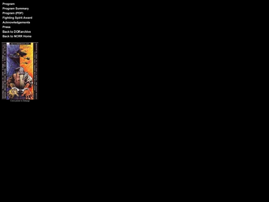DORarchive/DOR2005/navframe screenshot