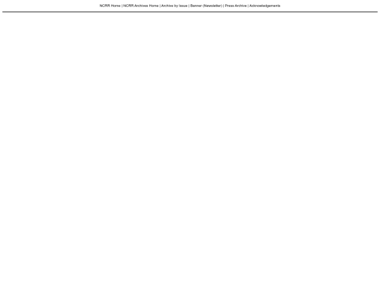 NCRR_archives/welcome_nav screenshot