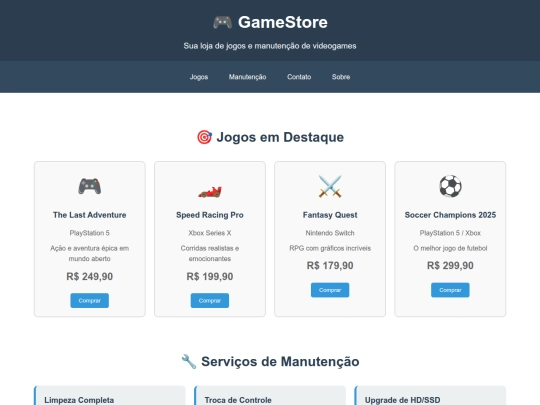 exemplo screenshot