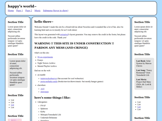 index screenshot