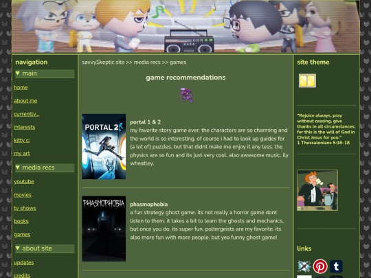 games screenshot