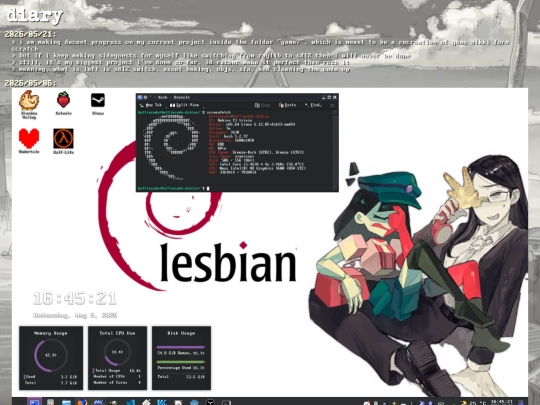 windows/diary/diary screenshot