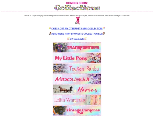 collections screenshot
