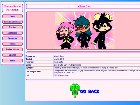 fanime/Ghost_Club screenshot