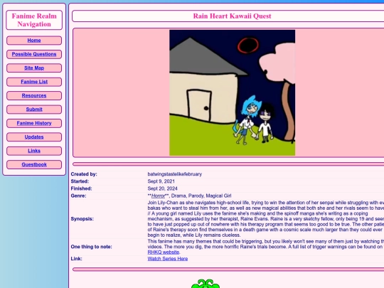 fanime/Rain_Heart_Kawaii_Quest screenshot
