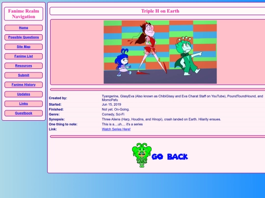 fanime/Triple_H_on_Earth screenshot