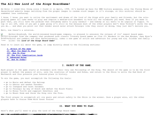 lotrboardgame screenshot