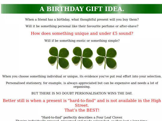 birthday10page screenshot