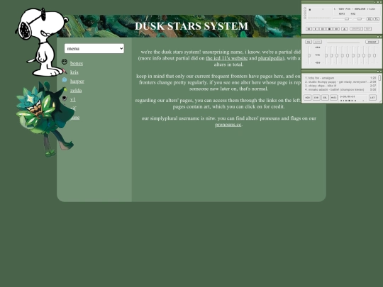 system screenshot