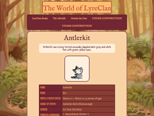lyrecats/antler screenshot
