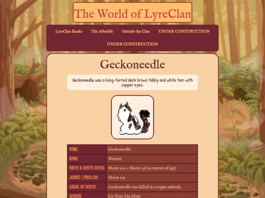 lyrecats/gecko screenshot