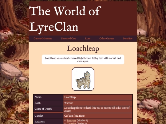 lyrecats/loach screenshot