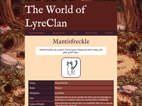 lyrecats/mantis screenshot