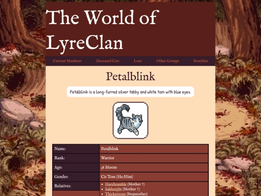 lyrecats/petal screenshot