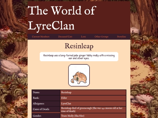lyrecats/resin screenshot
