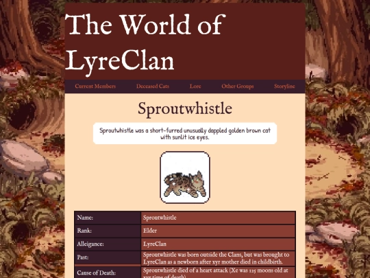 lyrecats/sprout screenshot