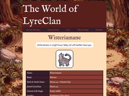 lyrecats/wisteria screenshot