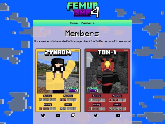 members screenshot