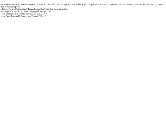 Panie-doktorze-Mam screenshot
