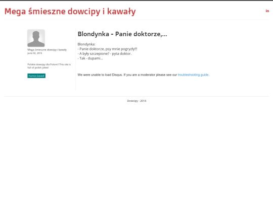 dowcip/Blondynka-Panie-doktorze screenshot