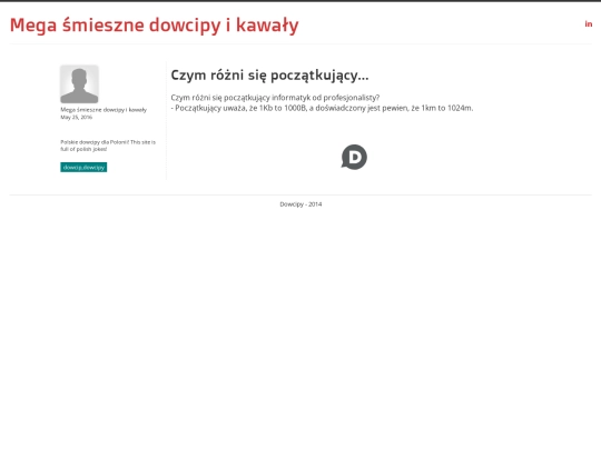 dowcip/Czym-rozni-sie-poczatkujacy screenshot