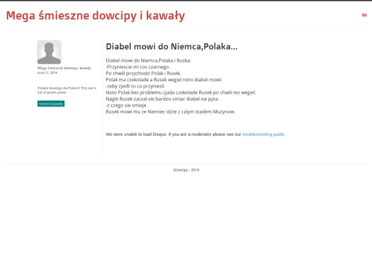 dowcip/Diabel-mowi-do-Niemca-Polaka screenshot