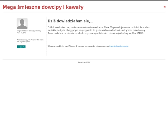 dowcip/Dzis-dowiedzialem-sie screenshot
