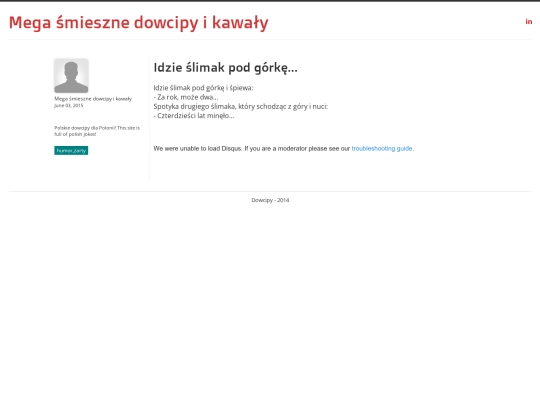 dowcip/Idzie-slimak-pod-gorke screenshot