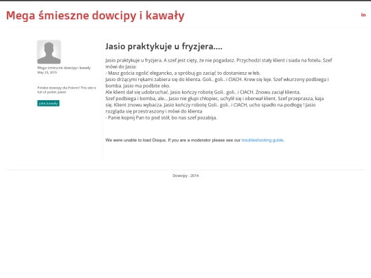 dowcip/Jasio-praktykuje-u-fryzjera screenshot