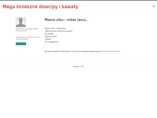 dowcip/Mamo-siku-mowi-Jasiu screenshot