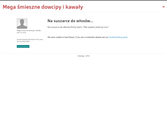 dowcip/Na-suszarce-do-wlosow screenshot