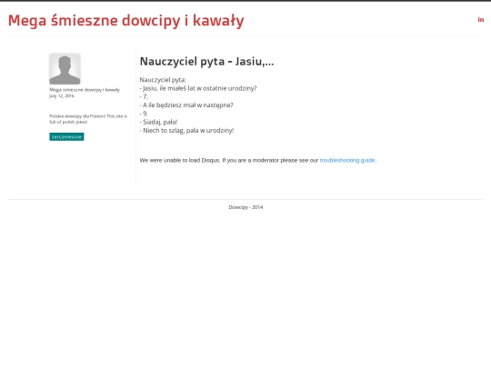 dowcip/Nauczyciel-pyta-Jasiu screenshot