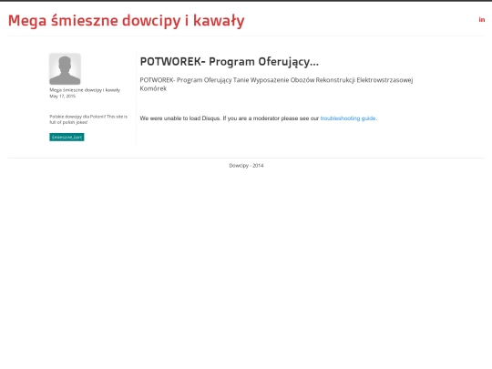 dowcip/POTWOREK-Program-Oferujacy screenshot