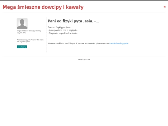 dowcip/Pani-od-fizyki-pyta-Jasia screenshot