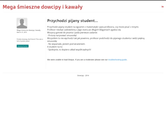 dowcip/Przychodzi-pijany-student screenshot