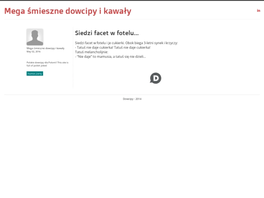 dowcip/Siedzi-facet-w-fotelu screenshot