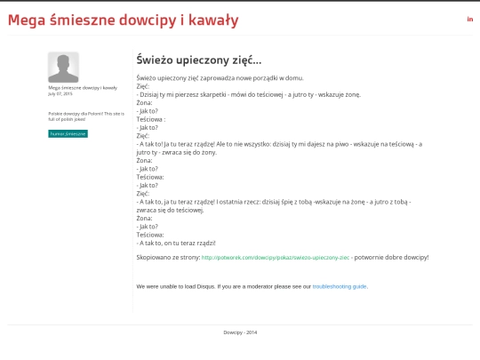 dowcip/Swiezo-upieczony-ziec screenshot